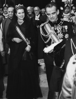 La princesse Grace et le prince Rainier de Monaco