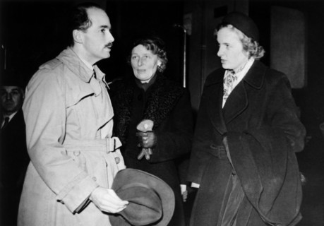 Otto von Habsburg mit Braut Regina
