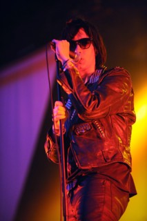The Strokes - die amerikanische Rock-Band mit Saenger Julian Casablancas live beim Hurricane 2010: