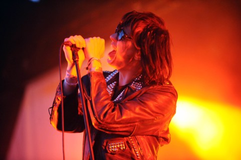 The Strokes - die amerikanische Rock-Band mit Saenger Julian Casablancas live beim Hurricane 2010: