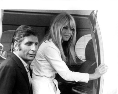 Gunter Sachs et Brigitte Bardot