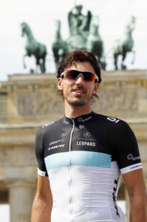 ProRace Berlin 2011 im Rahmen des Velothon, im Bild: Fabian Cancellara (Team Leopard Trek) vor dem