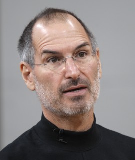 Steve Jobs, cofondateur de la société Apple