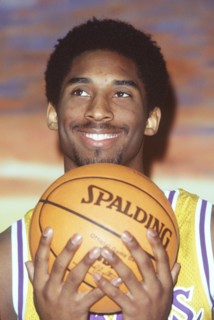 Basketball-Profi Kobe Bryant von den Los Angeles Lakers, aufgenommen am 27.1.1999 beim Medien-Tag