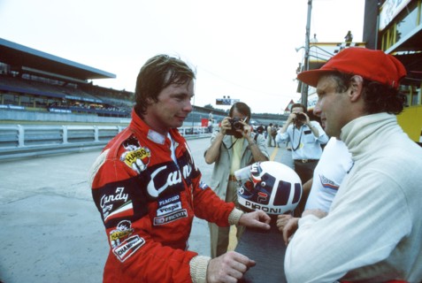 Formel 1, Testfahrten, Hockenheimring, Juli 1982
Boxengasse
Didier...