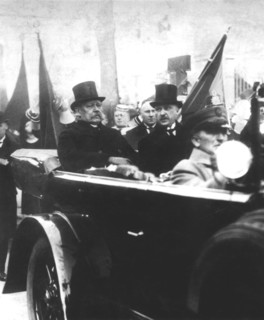 Paul von Hindenburg and Konrad Adenauer