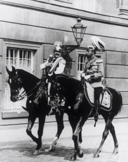 Emperor Wilhelm II. and King Georg V. in 1913