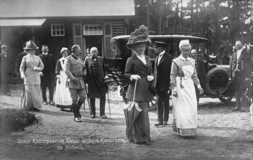 Emperor Wilhelm II. visits Ahlbeck