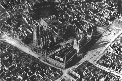 World War I - Belgium - Destroyed Ypern