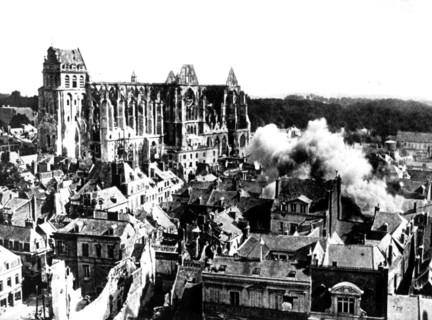 World War I - Western front - St. Quentin