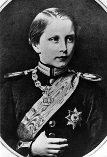 Kaiser Wilhelm II as a child