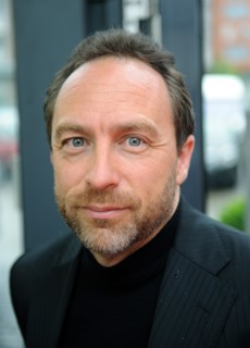 Wikipedia-Gründer Jimmy Wales, aufgenommen am Freitag (15.05...