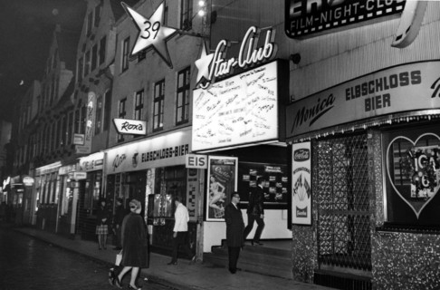 External view of the legendary Star-Club in Hamburg