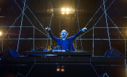 David Guetta plays Concert in Munich