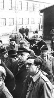Auschwitz Trial in Frankfurt on the Main - local inspection