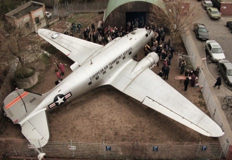 Restored "Raisin Bomber" at Berlin Museum of Technology