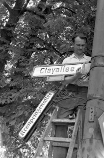 Post-war era - renaming Clayallee 1949