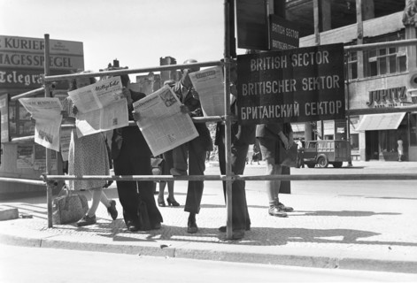 Post-war era - end of Berlin Blockade 1949