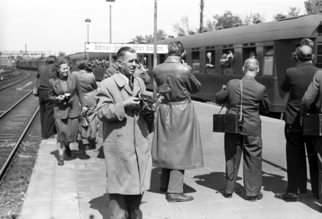Berlin - interzonal train 1949