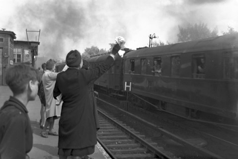 Berlin - interzonal train 1949