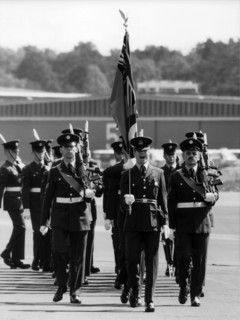 The British Royal Air Force leaving Berlin