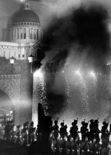 Salute at beginning of British Berlin Tattoo