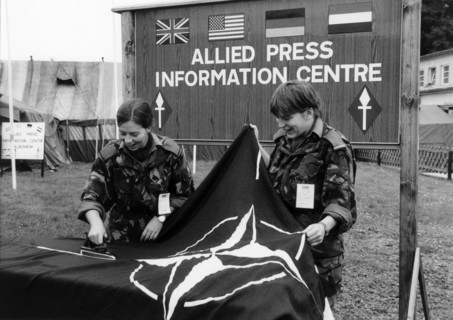 British female soldiers in Germany