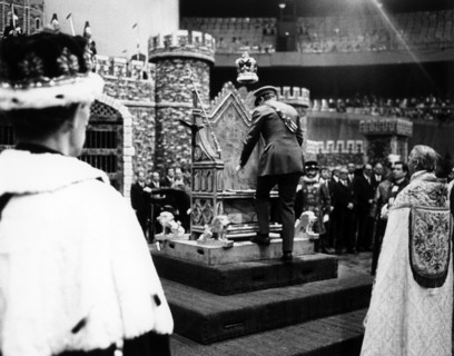 Coronation ceremony during the British Berlin Tattoo