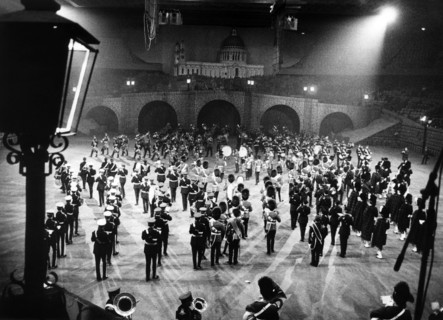 Rehearsal for British Berlin Tattoo