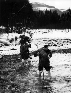 Survival training of the Royal Air Force in Upper Bavaria