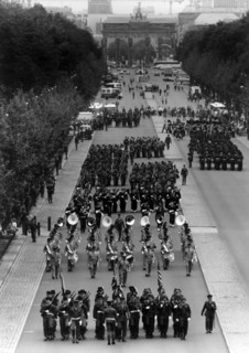 Last military parade of western Allies in Berlin