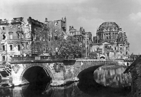 Post-war era - destroyed Berlin City Palace
