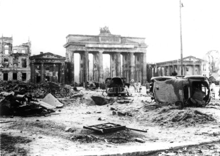 Post-war era - destroyed Berlin