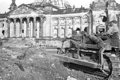 Post-war era - rubble clearance 1948