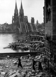 Second World War - destroyed Cologne