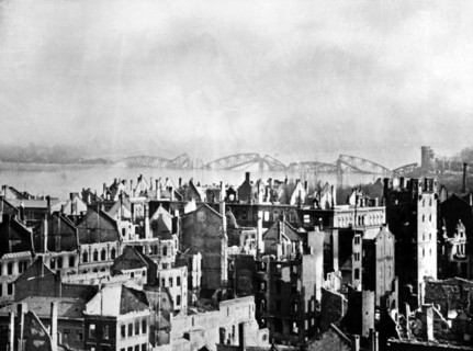 Second World War - destroyed Mainz
