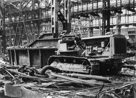 Post-war era: dismantling of Krupp factories