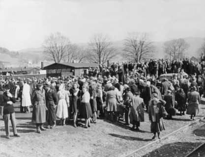 First resettlers from Czechoslovakia