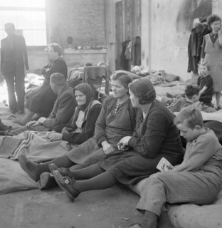 Berlin - camp for GDR refugees 1953