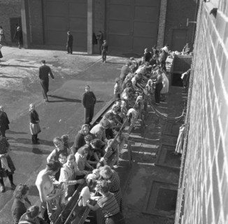 Berlin - camp for GDR refugees 1953