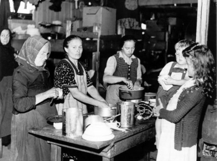 Post-war era - refugee camp Allach
