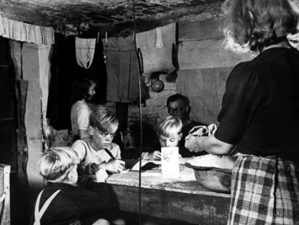 Germany in the post-war era - housing shortage