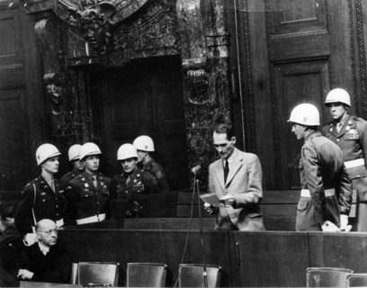 Nuremberg Trials 1946 - Defendant Hess