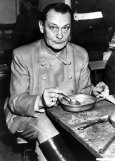Hermann Göring at Nuremberg Trial 1945