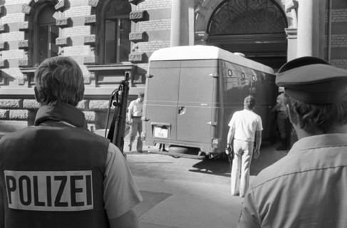Legal proceedings against presumed RAF sympathizers in 1986