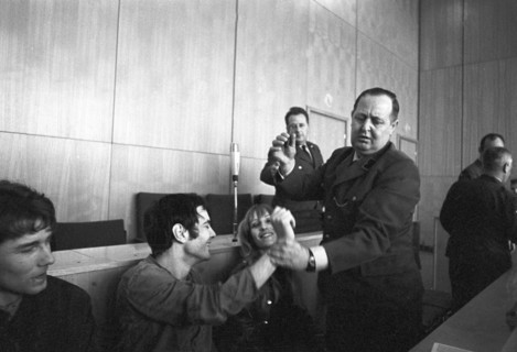Conviction shopping mall arsonist legal proceedings in 1968