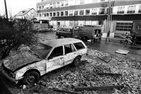 Attack on computer centre in Stuttgart 1985