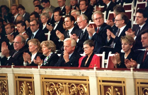 German Reunification - Official ceremonial act in Berlin