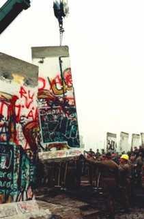 Opening of the German-German border - Berlin Wall