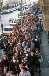 Opening of inner German border - Welcome money